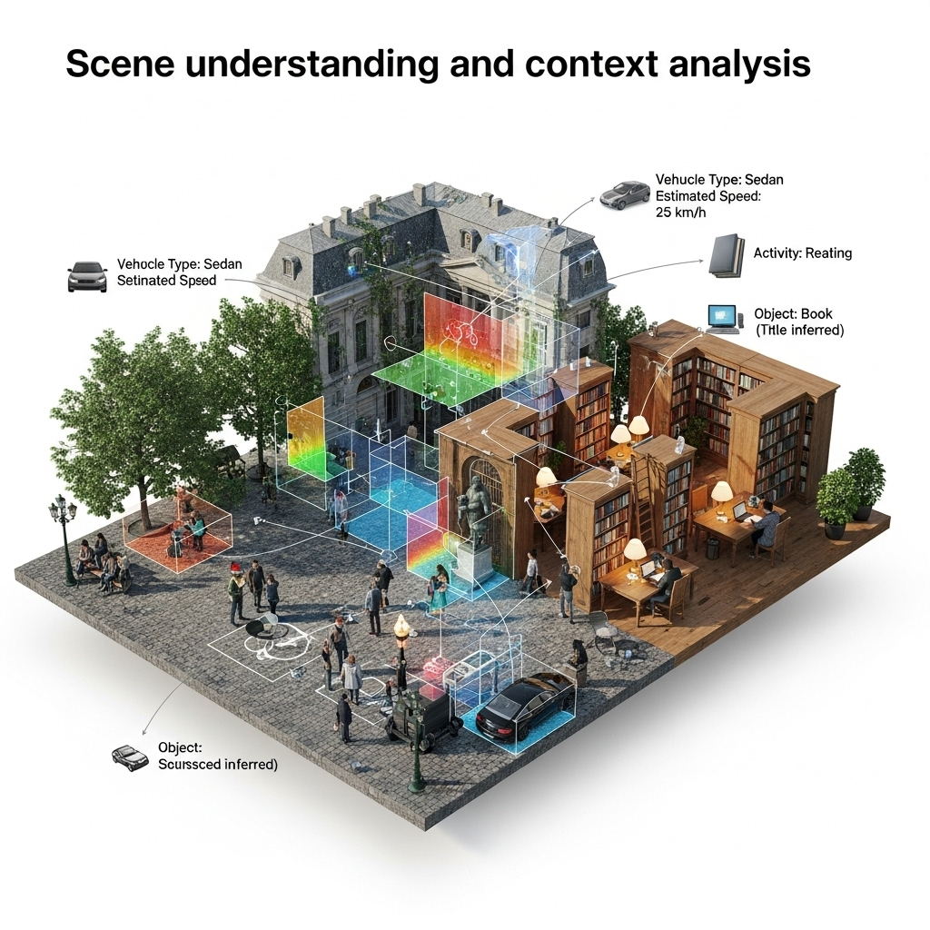Scene understanding and context analysis